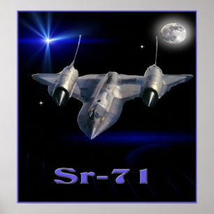 Sr-71軍隊スパイ飛行機 ポスター