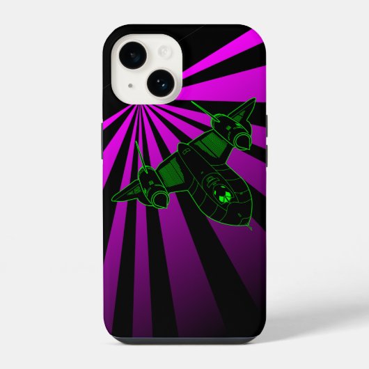 SR-71 ブラックバード iPhone カバー (裏面)
