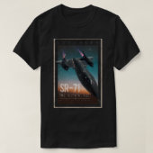 SR-71 Blackbird (2) Tシャツ (デザイン正面)