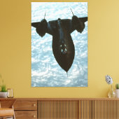 SR-71 BLACKBIRD 40x60 キャンバスプリント (インサイチュ (リビング))