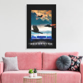 SR-71 Blackbird HIGH RANGERSキャンバス印刷 キャンバスプリント (インサイチュ (リビング))