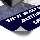 SR-71 Blackbird  POSTER ポスター (角)