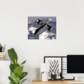 SR-71 poster 16"x20" ポスター (ホームオフィス)