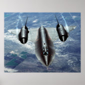 SR-71A Lockheed Poster ポスター (正面)