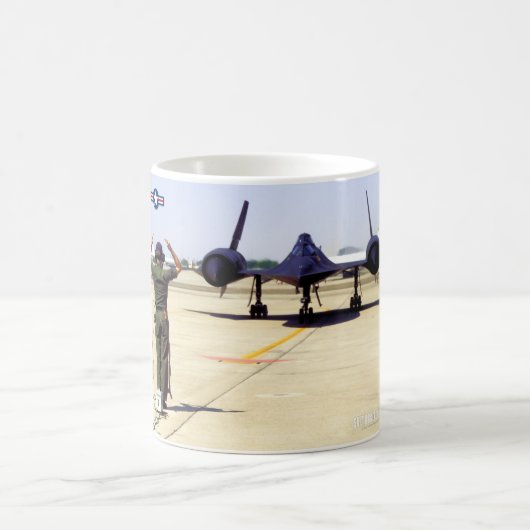 SR-71Bブラックバード コーヒーマグカップ (中央)