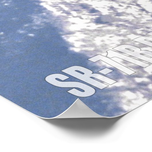 SR-71Bブラックバード ポスター (角)