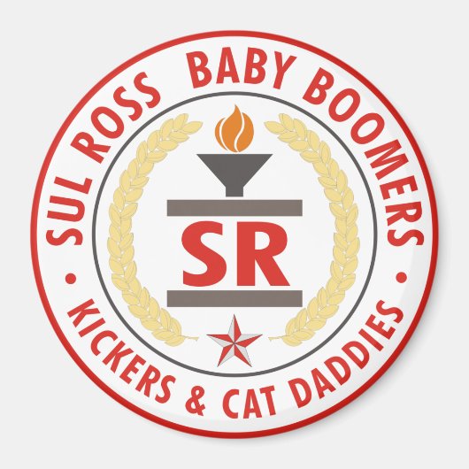 SRBaby Boomer Seal 2007 マグネット (正面)