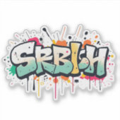 SRBIH シール (正面)