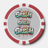 SRBIH ポーカーチップ (正面)