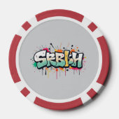 SRBIH ポーカーチップ (裏面)