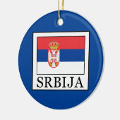Srbija セラミックオーナメント (左)