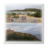 SRD029 TEULADA GULF, Sardinia, タイル (正面)