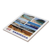 SRD042 SARDINIA，モザイク，イタリア， タイル (側面)