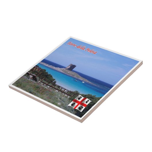SRD044 STINTINO, Torre della Pelosa, タイル (側面)