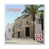 SRD046 SELARGIUS San Lussorio, Sardinia, タイル (正面)