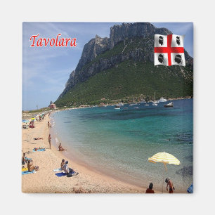 SRD058 OLBIA,タボラアイランド,サルデーニャ,冷蔵庫 マグネット