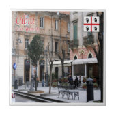 SRD059 OLBIA, Corso Umberto, Sardinia, タイル (正面)