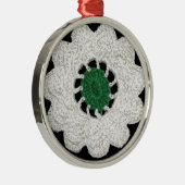 Srebrenica cvijet メタルオーナメント (右)