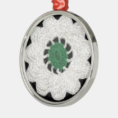 Srebrenica cvijet メタルオーナメント (左)