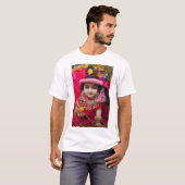 Sree Krisna DesignerプリントTシャツ Tシャツ (正面フル)
