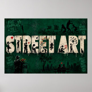 SREET ART ポスター