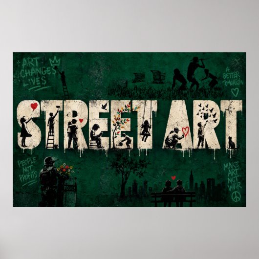 SREET ART ポスター (正面)
