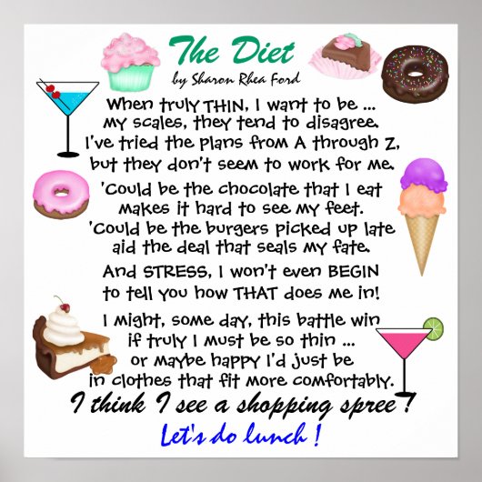 SRFによるダイエット ポスター (正面)