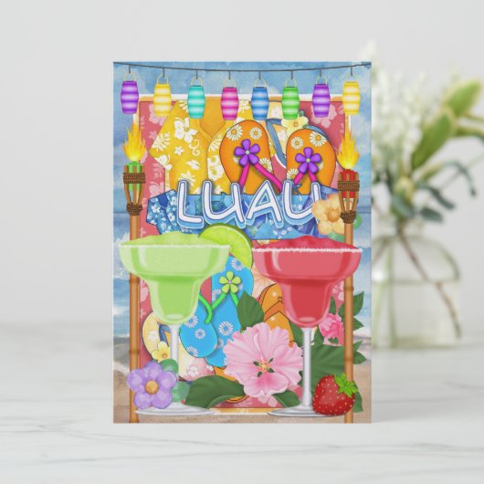 SRFによるルアウ招待状 招待状 (スタンド正面)