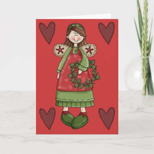 SRFによる天使のクリスマスカード シーズンカード (正面)