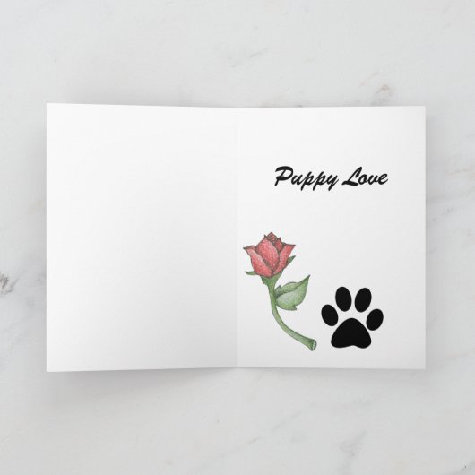 SRFによる子犬の愛 シーズンカード (内部)