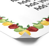 SRFによる学校先生の教室ルール ポスター (角)