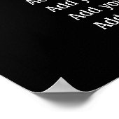 SRFによる学校先生の教室ルール ポスター (角)