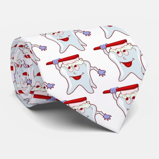 SRFによる歯科医タイ ネクタイ (ロール)