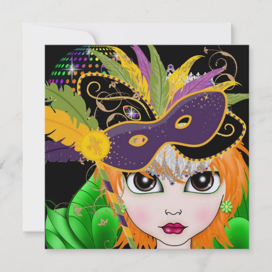 SRFによる衣装パーティの招待状 招待状 (正面)