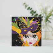 SRFによる衣装パーティの招待状 招待状 (スタンド正面)