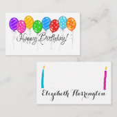 SRFによる誕生日エンクロージャカード エンクロージャーカード (正面/裏面)