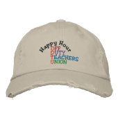 SRFによる関税先生の上限 刺繍入りキャップ (正面)