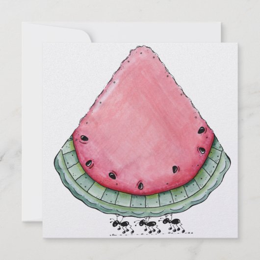 SRFによるBBQ / ピクニック / 屋外パーティーの招待状 招待状 (正面)