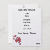 SRFのサンタ招待状 / カード (裏面)