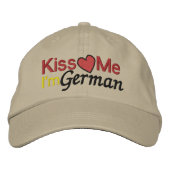 SRFのドイツ人だ 刺繍入りキャップ (正面)