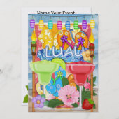 SRFのルアウ招待状 招待状 (正面/裏面)