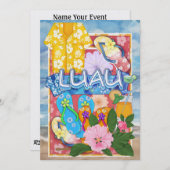 SRFのルアウ招待状 招待状 (正面/裏面)