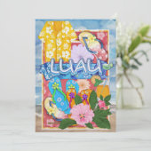 SRFのルアウ招待状 招待状 (スタンド正面)