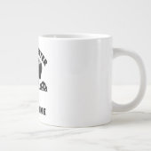 Srgdrr – 人生は偉大なダンなプルオーバーでより良い ジャンボコーヒーマグカップ (右)