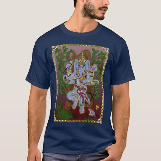 sriのganesha tシャツ (正面)