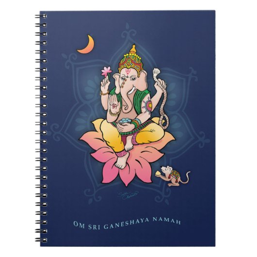Sri Ganesha ノートブック (正面)