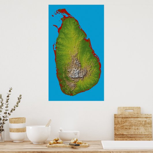 Sri Lanka ポスター (キッチン)