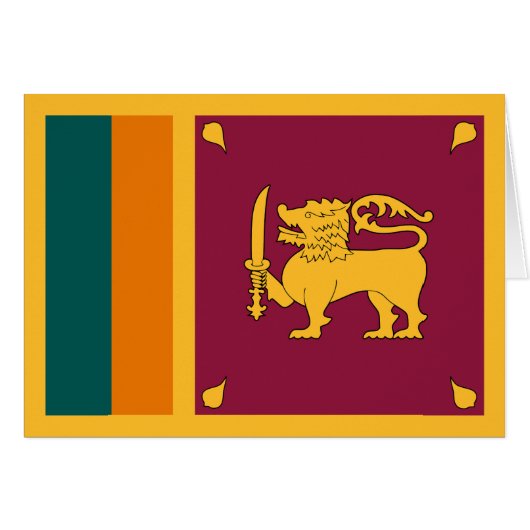 Sri Lanka Flag (正面横)