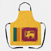 Sri Lanka Flag エプロン (正面)