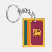 Sri Lanka Flag キーホルダー (正面左)